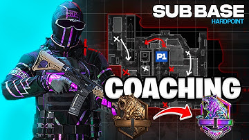 COACHING A BRONZE To IRIDESCENT Pt.1 (MW3 RANKED PLAY)(SUBBASE HARDPOINT)