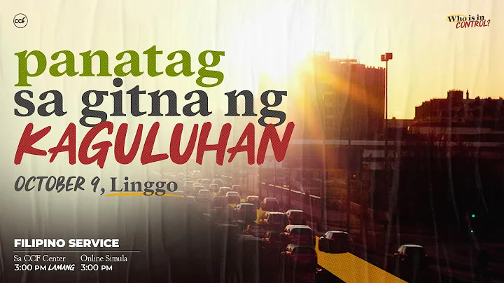 Be Grateful for God's Sovereign Grace | Bong Saquing