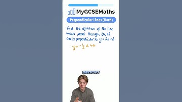 Perpendicular Lines Challenge Question