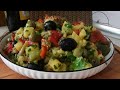 KARTOF SALATI // POTATES SALATASI //КАРТОФЕЛЬНЫЙ САЛАТ #keşfet #salat#keşfet#tarif