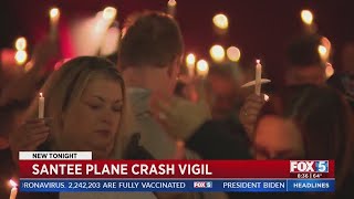 Vigil Held To Remember Beloved UPS Driver Killed In Santee Plane Crash