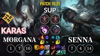 EM Karas Morgana vs Senna Sup - KR Patch 10.21