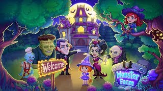 Monster Farm: Happy Halloween Game And Ghost Village - Gameplay Video