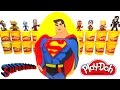 Huevo Sorpresa Gigante de Superman en Español Plastilina Play Doh
