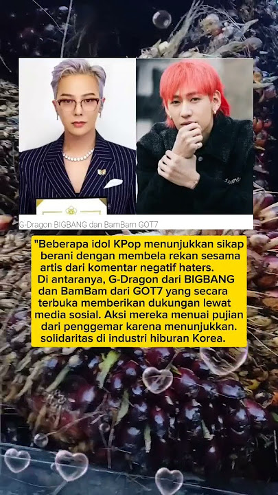 Idol KPop yang Berani Bela Artis Lain dari Haters.
