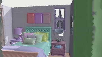 A cool demo of open-vocabulary 3D instance segmentation