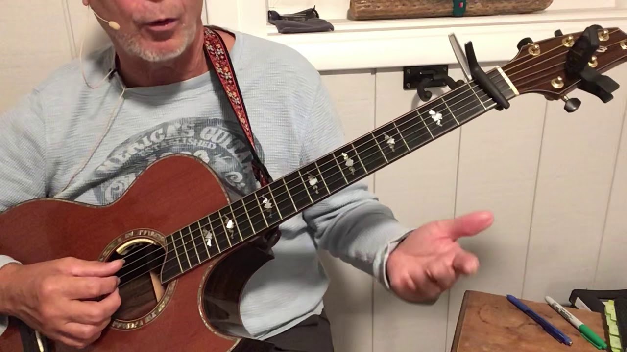 Bad Sneakers by Steely Dan cover acoustic brief lesson with chord