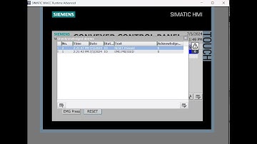 Siemens    HMI Alarm Screen Development//How to create Alarm Screen