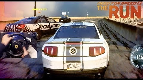 NFS The Run 2019 LP Ep1 - First Impressions With Xbox 360 Wheel "HARD DIFFICULTY"