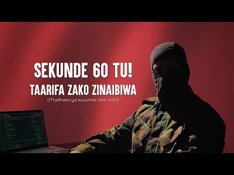 GUNDUA JINSI TAARIFA ZAKO ZA SIRI ZINAVYOIBIWA NDANI YA SEKUNDE 60 HATA KAMA UMEWEKA NYWILA
