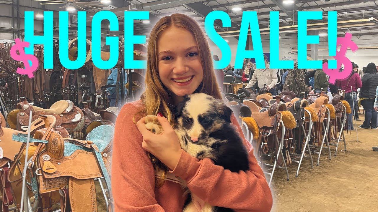 MIDWEST'S LARGEST HORSE TACK SALE!!! SO MANY GOOD DEALS!