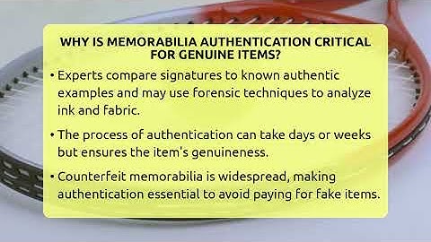 Why Is Memorabilia Authentication Critical For Genuine Items? - The Memorabilia Zone