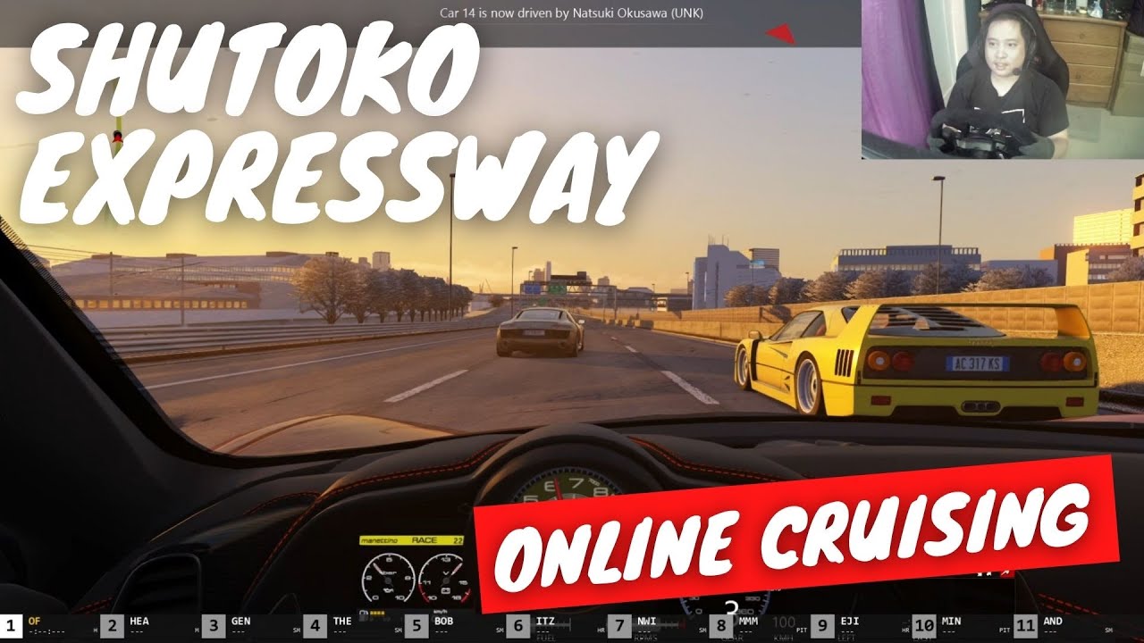 Assetto Corsa Shutoko Revival Project Night Cruising Thrustmaster