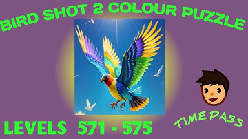 Bird sort 2 colour puzzle 🐦 level571-575#birdshort#birdsortcolorpuzzle #puzzlegame#birdpuzzle