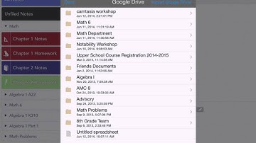 2 Creating, Importing, and Exporting a Notability File