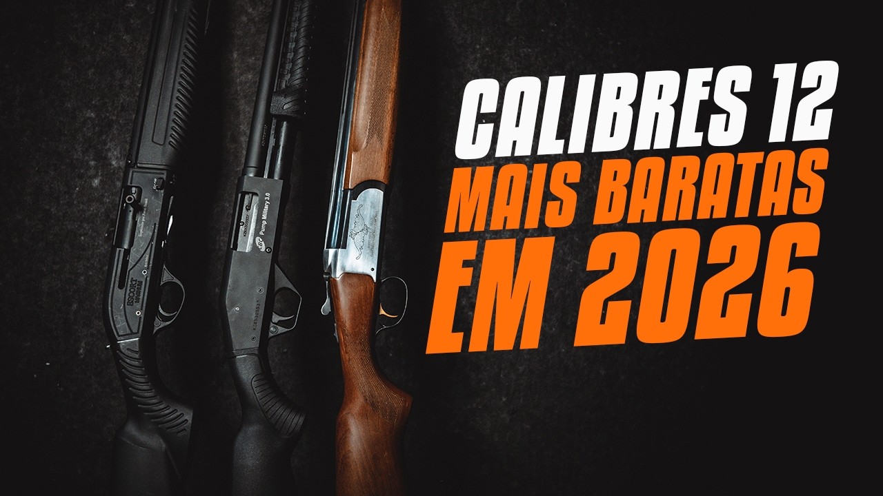 Melhores Opções de Calibre 12 Baratas em 2026 – Comparativo (Exceto Monotiro)