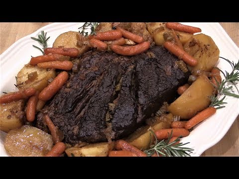 Slow Cooked Pot Roast Recipe