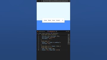 Micro Css Navigation Menu #coding #frontend #webdevelopment #softwaredevelopment #programming