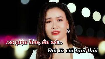 KARAOKE - NGẪM LẠI CHUYÊN ĐỜI - THÙY HƯƠNG, BEAT CHUẨN GỐC HAY DỄ HÁT