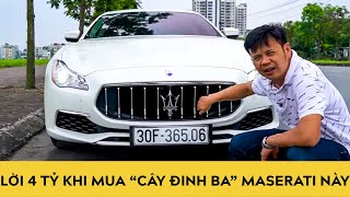 Lời hơn 4 tỷ khi mua "cây đinh ba" Maserati Quattroporte này | Autodaily