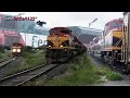 🚂 Nathan K5LLA!! KCSM y Ferromex Trenes y Turnos En Altamira. Tamps 🚂