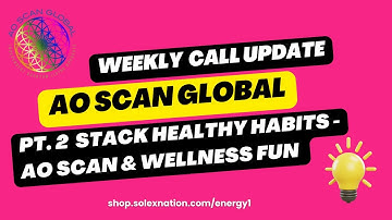 Solex AO Scan Weekly: Healthy Habits Part 2 w/ Dr. N. Lutz (Vagus Nerve & More)