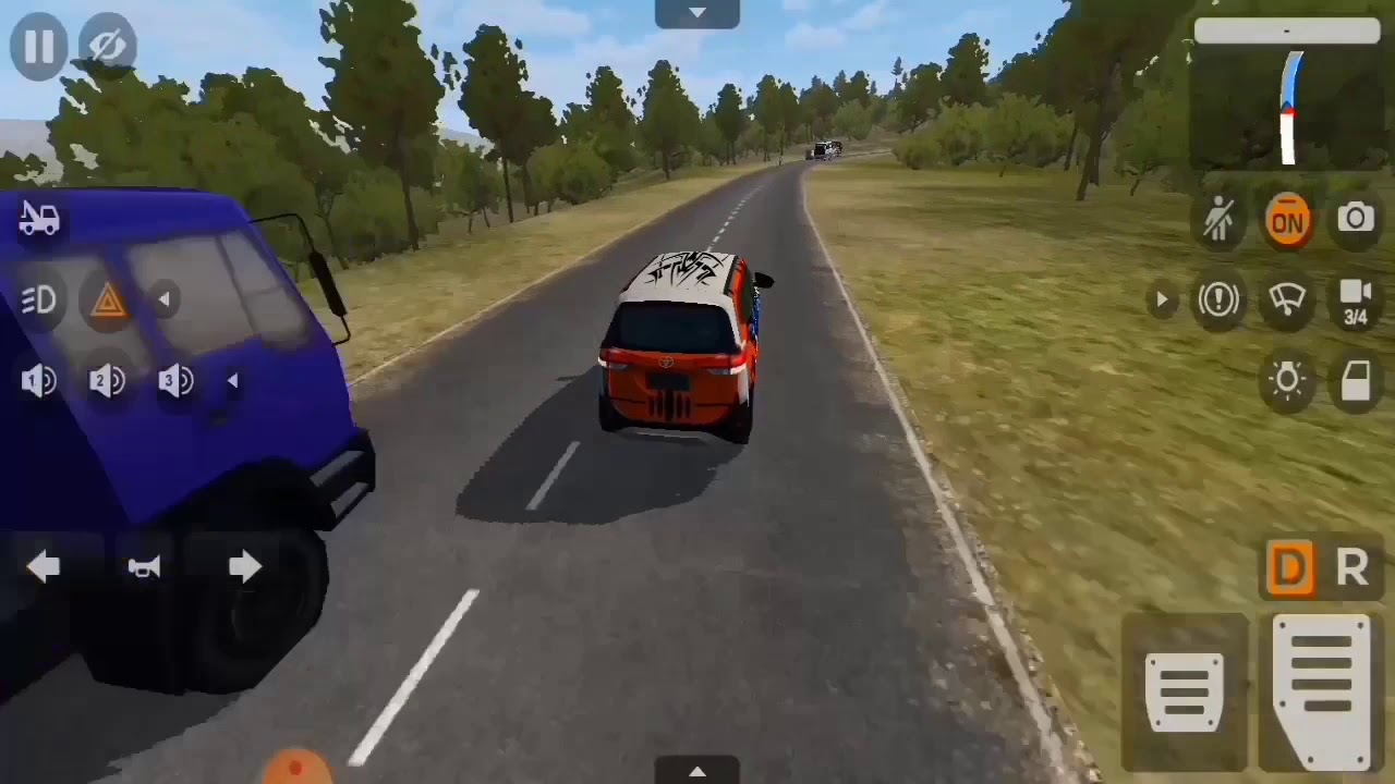 Mod bussid toyota rush full stiker custem - YouTube