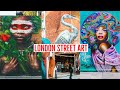 7 BEST SHOREDITCH STREET ART | SHOREDITCH EAST LONDON STREET ART COOL LONDON STREET ART TOUR