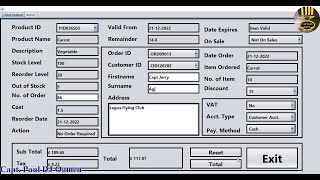 How to Create a Stock Management System using Microsoft Access in Java NetBeans - Part 4 of 4