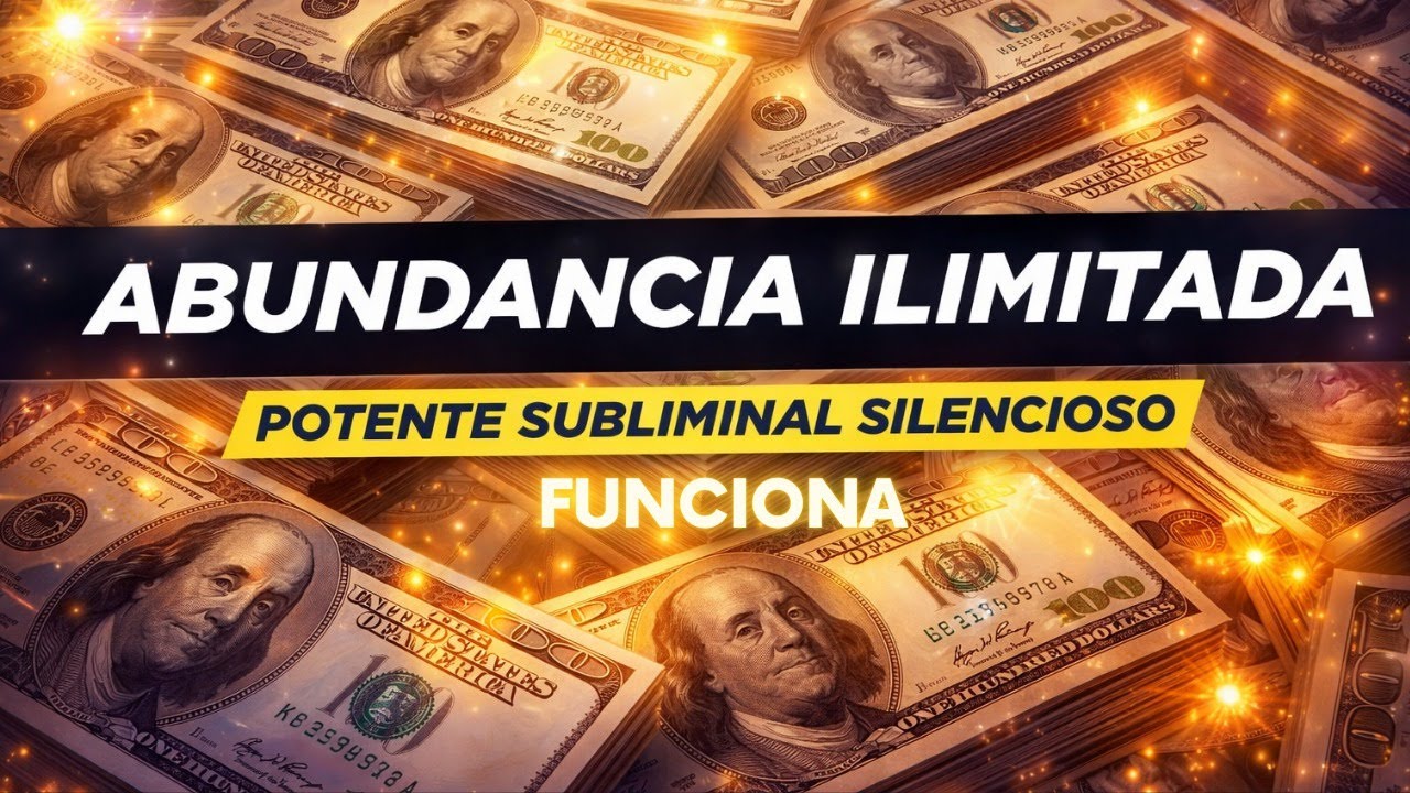 💸 POTENTE Audio SUBLIMINAL silencioso | Abundancia ILIMITADA💸🤑 - YouTube