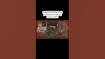 Dropped a V2 Rocket 🚀 on my first game on with the Cooper Carbine #codvanguard #callofduty #cod #V2