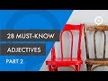 28 must-know adjectives in Portuguese - part 2