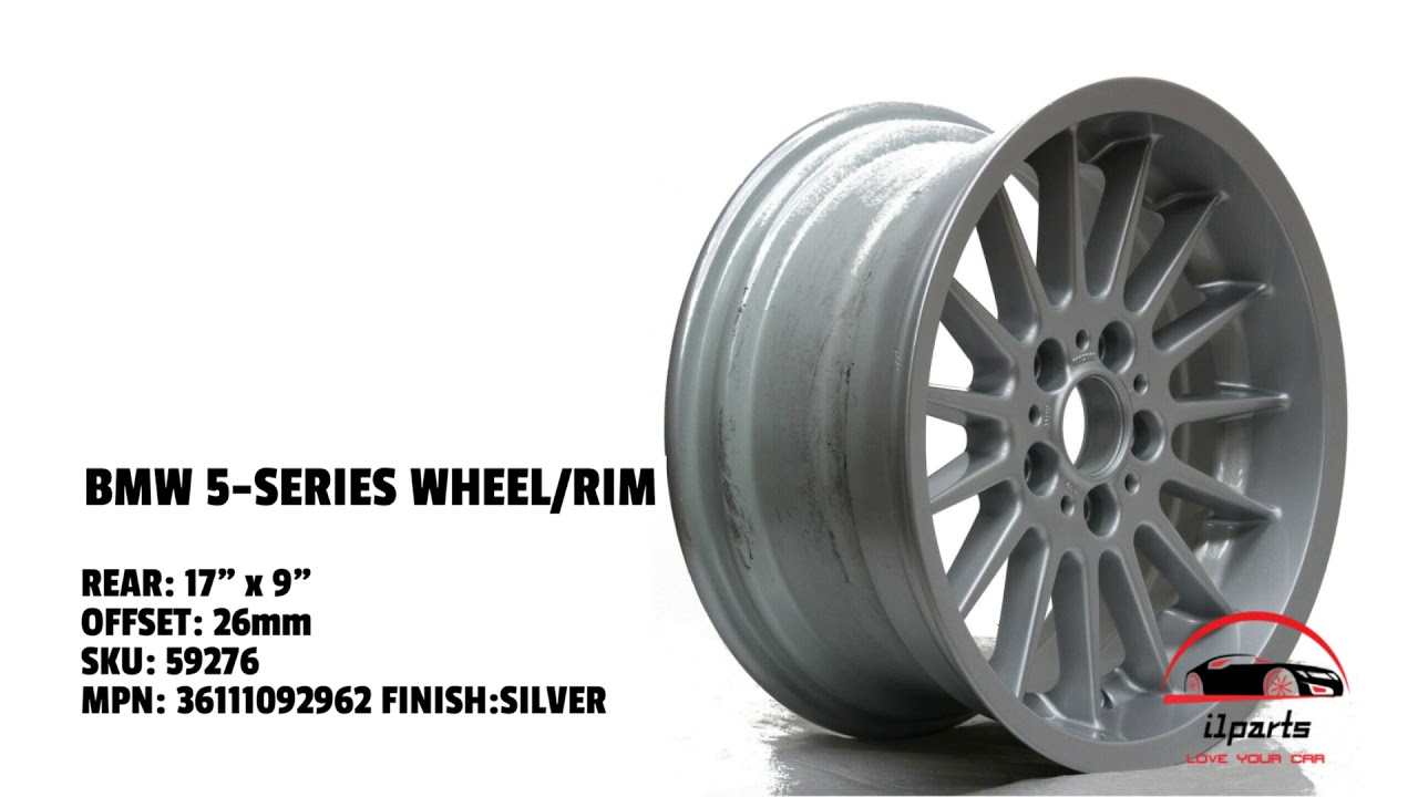 BMW 525i 528i 530i 540i 1997-2003 17" FACTORY ORIGINAL WHEEL RIM