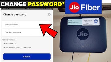 How To Change Jio Fiber Wifi Password in My Jio App | How to reset jiofiber username and password