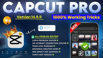 CapCut Pro 14.9.0 Latest Update | No Internet Problem Fixed | CapCut Network Problem Solved 100% ✅