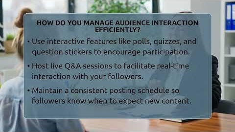 How Do You Manage Audience Interaction Efficiently? - Everyday-Networking