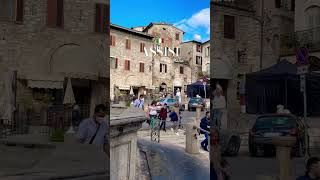 Assisi, Italy | Stone Streets & Spiritual Beauty #shorts