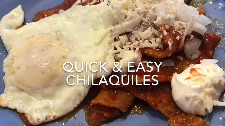 Quick & easy chilaquiles