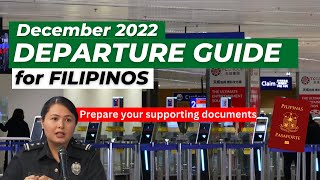 DEPARTURE REQUIREMENTS FOR FILIPINOS: COVID-19 &amp; IMMIGRATION | INSURANCE| OFFLOADING | CFO