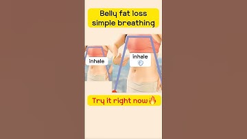 Belly fat loss workout🔥diaphragmatic breathing #bellyfatloss #bellyfat #diaphragmaticbreathing