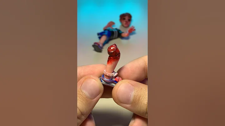 Assembling FNAF CC figure | Making FNAF clay figures #shorts #fnaf #fivenightsatfreddys  #clayfigure