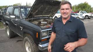 Ford Bronco II refuses to start, we can fix that! 2.8 Ford V6 fights and fights, but finally works!