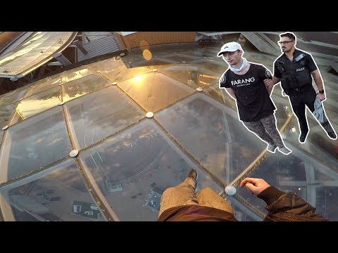 ROOFTOP POLICE ESCAPE *Arrested*