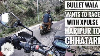 Bullet guys wants to race without safety gears | Anni to Chhatri | Dangerous Road | Offbeat location