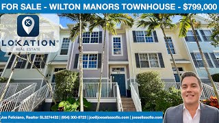 Modern Tri-Level Townhome in Wilton Manors | Luxury Walkthrough Tour with Smart Features