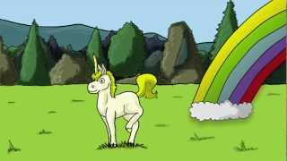Derp A. Doo The Unicorn - Pooping Rainbows