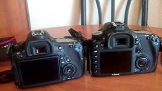 Différence entre Canon EOS 60D et EOS 7D