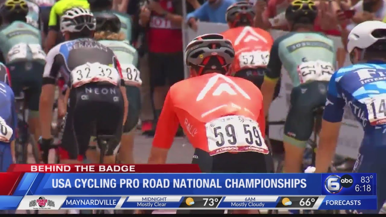 Preparations for USA Cycling races in Knoxville YouTube