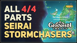 All 4 Seirai Stormchasers Parts Genshin Impact screenshot 2