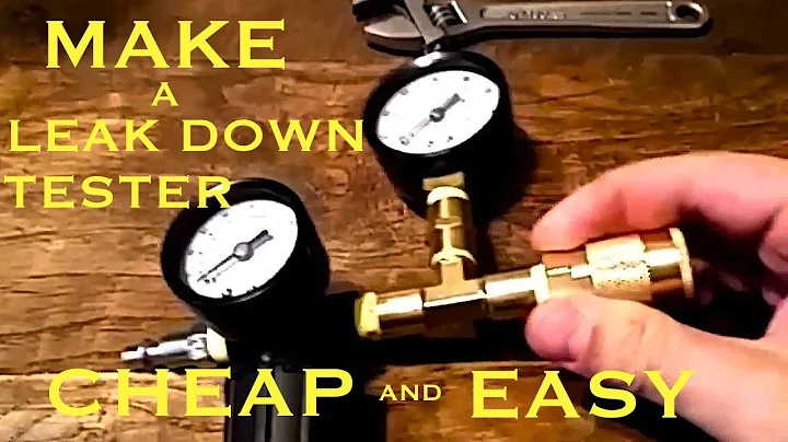 How to make a Leak Down Tester- with Harbor freight parts